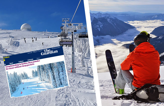 „The Guardian“ schwärmt von serbischem Skigebiet