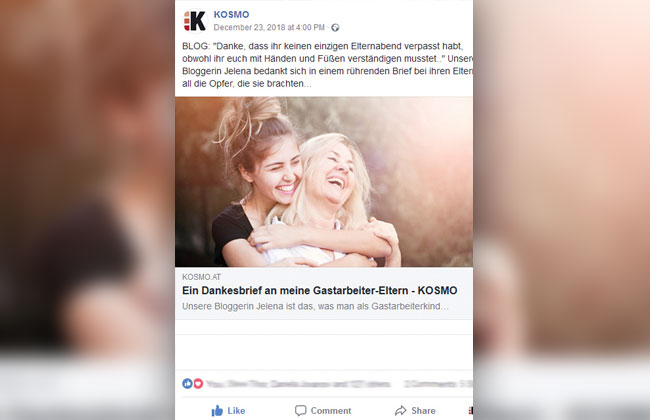 Die witzigen Blogs unserer Journalisten rufen oft viele Reaktionen innerhalb der Gemeinschaft hervor, aber auch außerhalb davon.