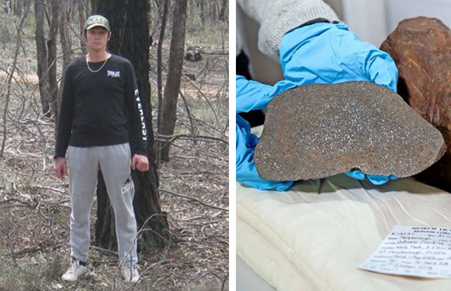 Australier dachte, es ist Gold – doch sein Fund ist nicht von dieser Welt (FOTO)