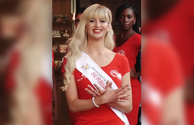 Miss-Serbia-Doppeladler-Kosovo-Albanien