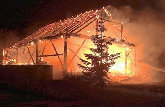 Brand in Niederösterreich