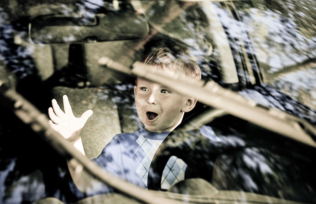 Achtjähriger flitzte heimlich mit 140 km/h im Golf seiner Eltern über die Autobahn!