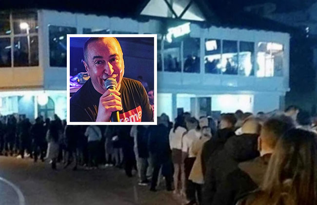 No Đani-No Coronaparty: Mehr als 500 Menschen ohne Maske (VIDEO)