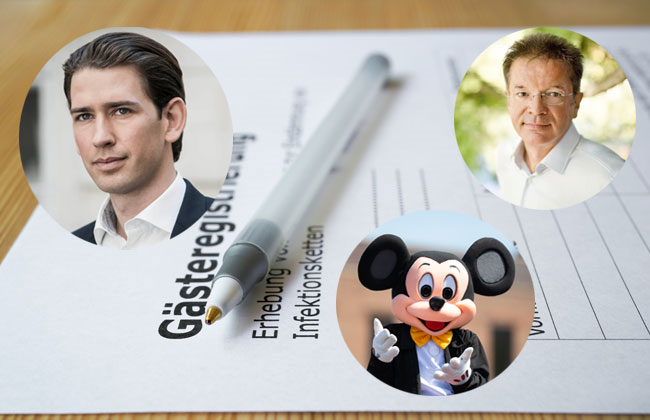 Gastro-Gästeliste: „Bei uns ist ‚Sebastian Kurz‘ nun Stammgast“