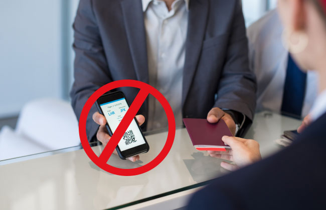 Chaos am Flughafen vorprogrammiert: Aus für Online-Bordkarten