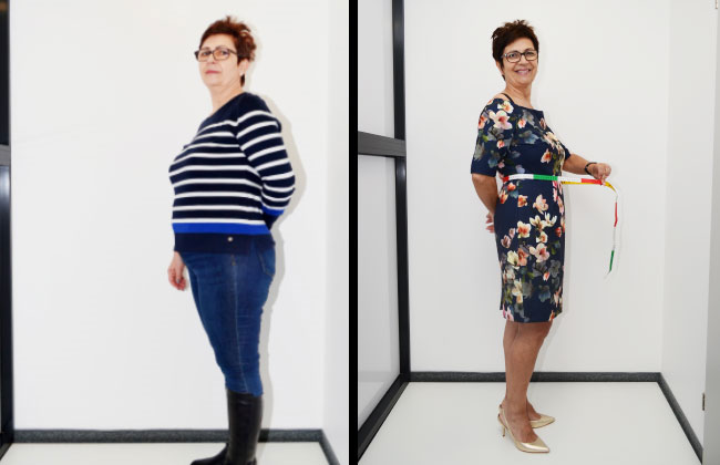 Dobrinka Stojkovic hat dank der Stoffwechseltherapie ihre Wunschfigur