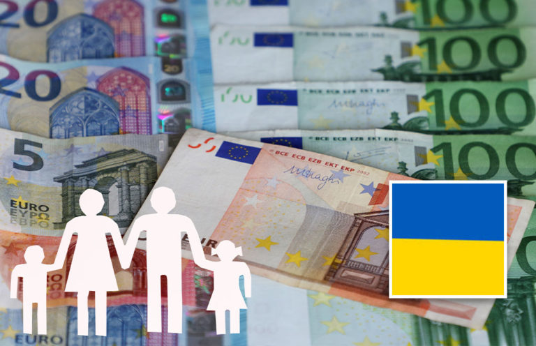 Flüchtlinge aus der Ukraine bekommen Familienbeihilfe