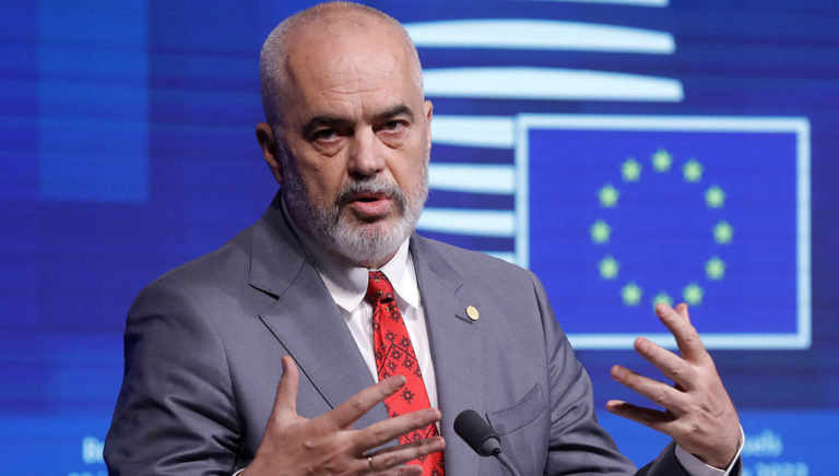 Albanischer Premier Edi Rama warnt EU vor Serbien