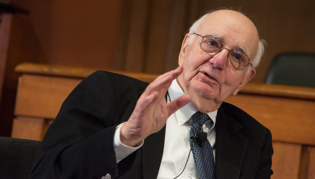 Der ehemalige US-Notenbankchef, Paul Volcker. wikimedia/Edmond J. Safra Center for Ethics