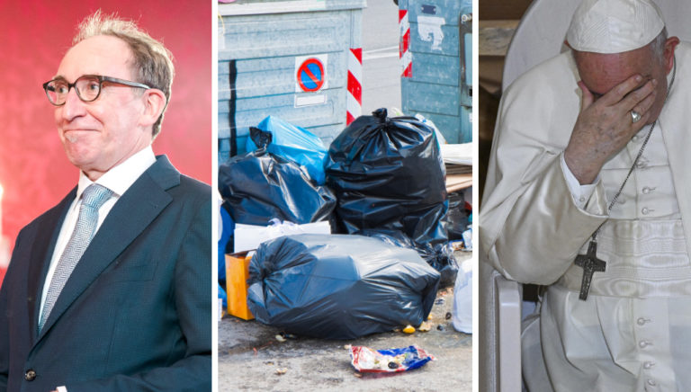 KOSMO-Überblick mit Quarantäne-Aus, dem Papst und 280 Kilo Restmüll