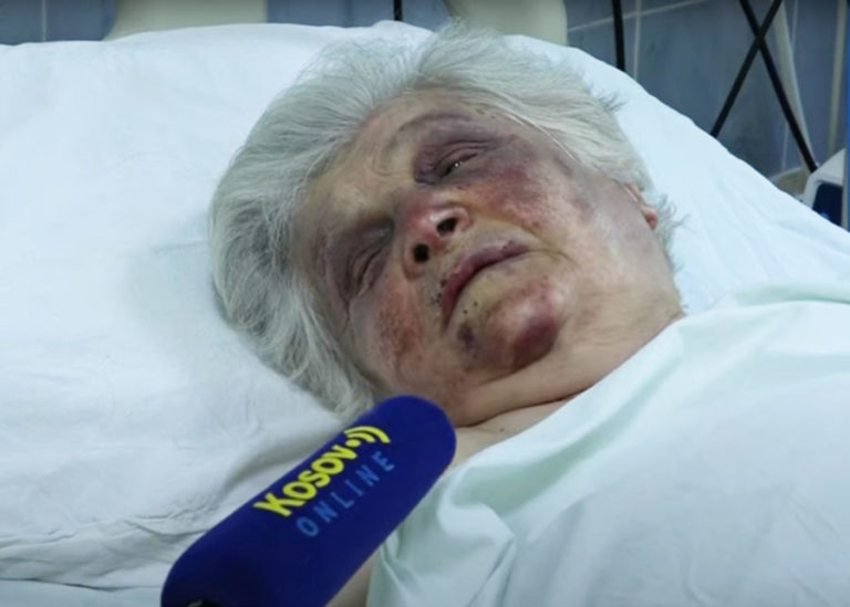 Kosovo: Serbin blutig geschlagen und ausgeraubt (VIDEO)