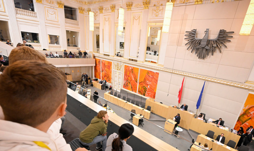 171. Sitzung des Nationalrates in der 27. Gesetzgebungsperiode. © Parlamentsdirektion / Johannes Zinner