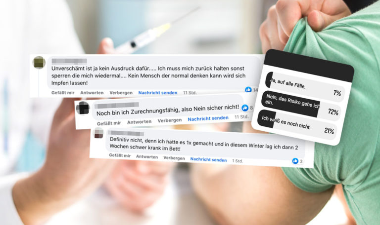 KOSMO Umfrageanalyse: Eure Meinungen zur Grippeimpfung