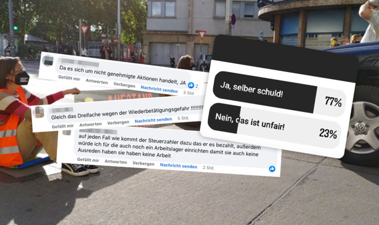 KOSMO Umfrageanalyse Klimaaktivisten: so habt Ihr entschieden