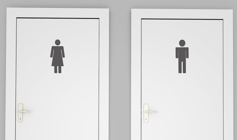 Kein Kleid: Was bedeutet das Frauen-WC-Symbol?