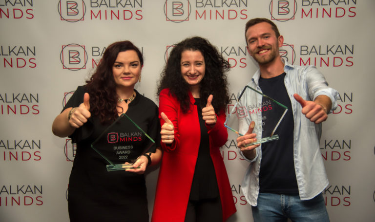Gewinner des Balkan Minds Business Awards