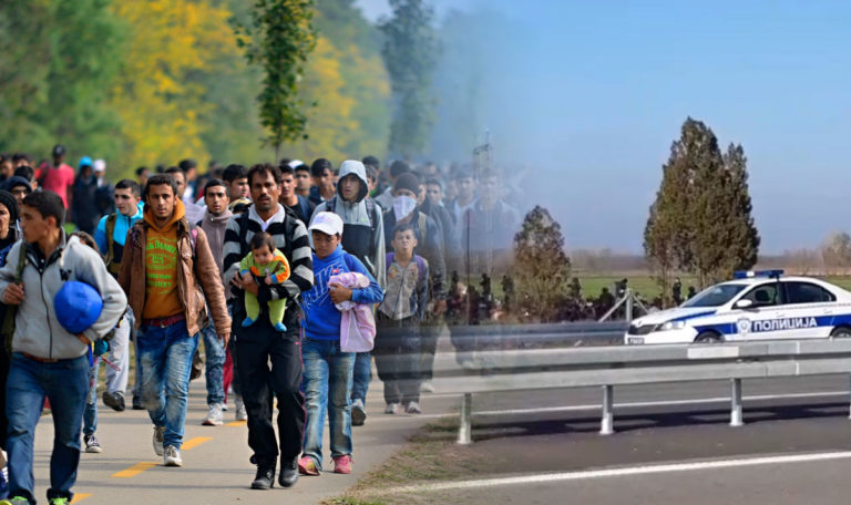Schüsse an Horgos-Grenze: 600 Menschen festgenommen