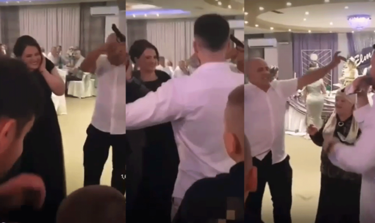 Balkan-Hochzeit eskaliert: Gast schießt mit Pistole im Saal um sich (VIDEO)