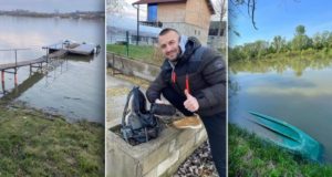 Rucksack reiste mit der Save von Sisak nach Belgrad
