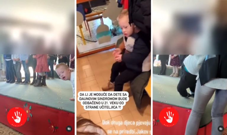 Kind mit Down-Syndrom wird von Kindergartenaufführung „entfernt“