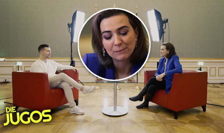 Alma Zadic unter Tränen: „Wir von da unten, können auch was!“