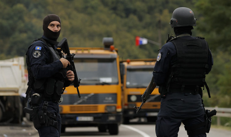 Kosovarische Spezialeinheiten schossen auf serbische Zivilisten