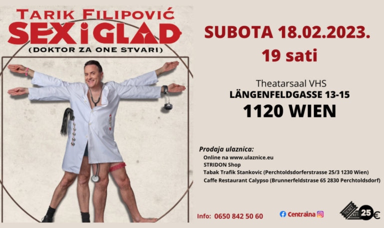KOSMO verlost 3×2 Tickets für „SEX i GLAD“