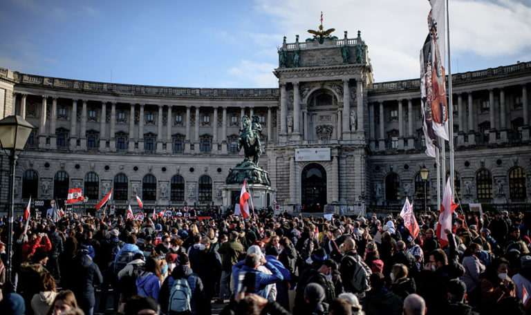 Straßen-Chaos in Wien: Demonstrationen am Sonntag