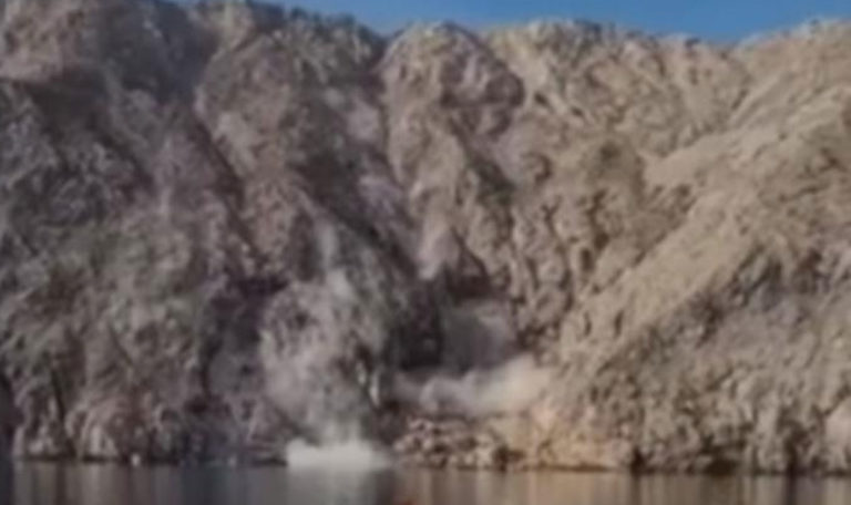 Zusammenbrechende Felsen: Beängstigende Momente des Erdbebens in Kroatien (VIDEO)