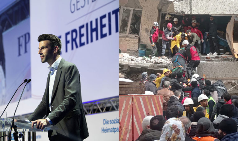 Landbauer will Erdbeben-Spenden aus Österreich stoppen