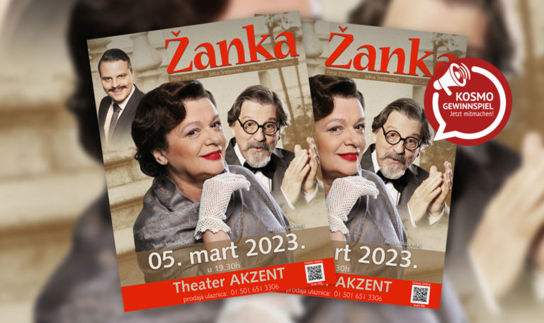 KOSMO verlost 2×2 Tickets für „Zanka“