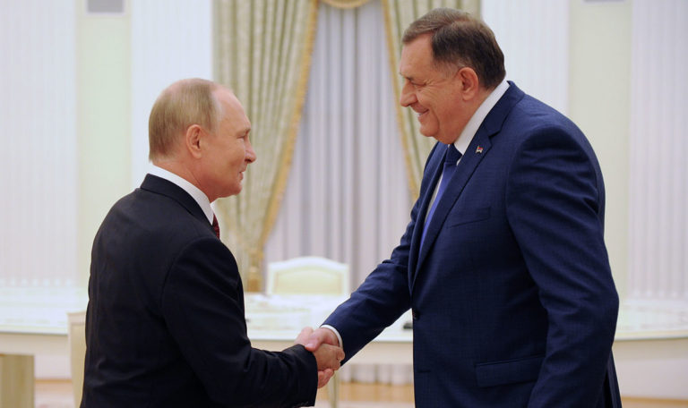 Dodik will Putin mit Verdienstorden auszeichnen
