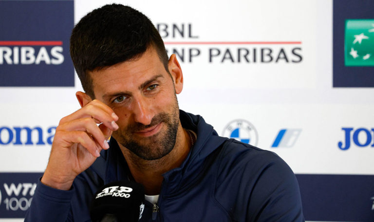 Kosovo: Das Novak Djokovic – Graffiti wurde beschmiert (FOTO)