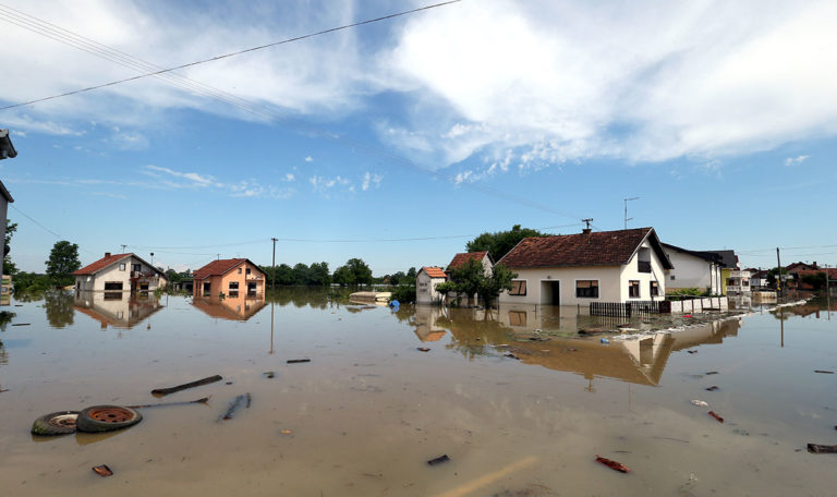 Schwere Balkan-Unwetter: Überschwemmungen in Kroatien