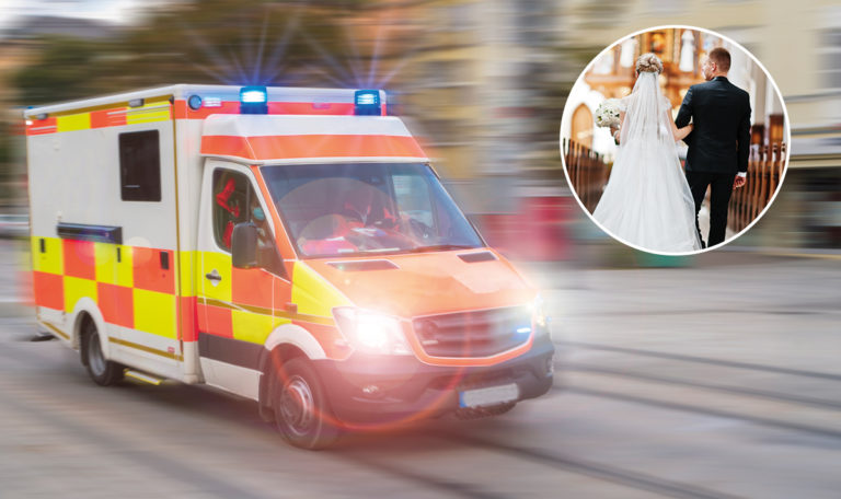 Frau überlebt Schusswunden auf Hochzeitsfeier
