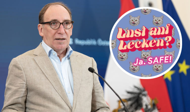 FPÖ prüft Kampagne „fürs Po-Lecken“ des Gesundheitsministeriums