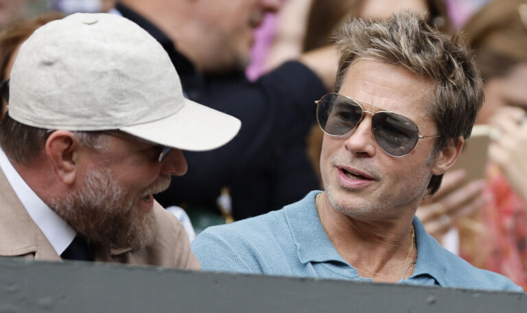 Brad Pitt stiehlt Tennis-Stars die Show bei Wimbledon!