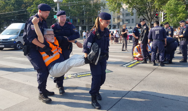 Wien im Griff der Klimakleber: Neue Protestwelle rollt an