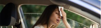 Auto fahren hitze sommer