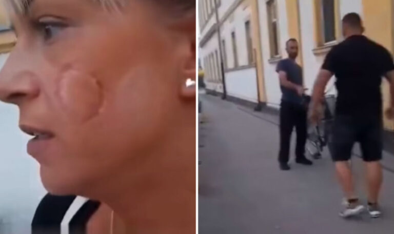 Serbischer Wrestling-Champion rettet Frau vor gewalttätigem Angriff