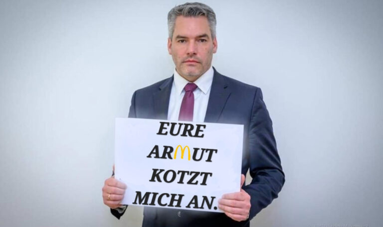 Nehammers realitätsfremde Tirade im stillen Kämmerlein