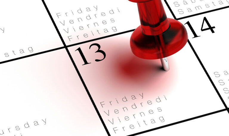 Freitag, der 13.: Harmloser Aberglaube oder echte Phobie?
