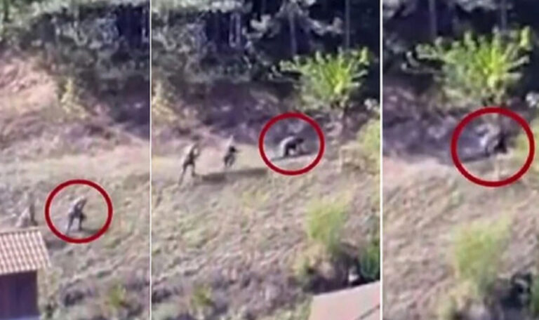 Kosovo-Konflikt: Ein Scharfschütze neutralisiert Angreifer, andere fliehen (VIDEO)