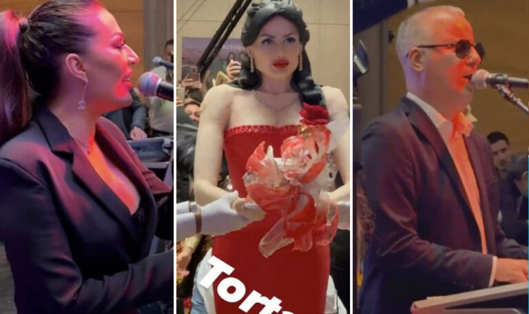 Angelina Jolie-Torte: Ceca, Viki & Sasa Matic singen auf Geburtstag (VIDEO)