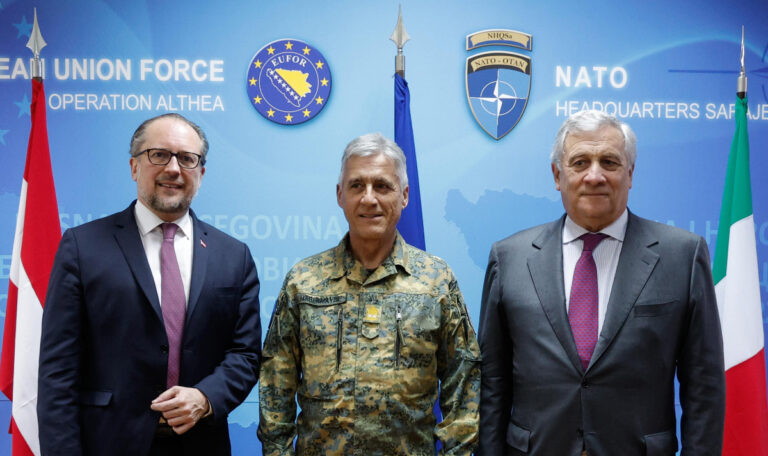 Österreich verstärkt Friedenstruppen in Bosnien und Herzegowina