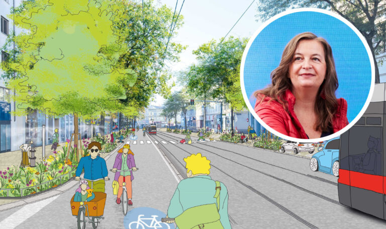 Äußere Mariahilferstraße wird zur Einbahnstraße mit Radspur im Fokus