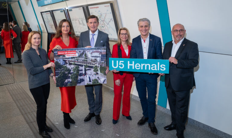 U5-Verlängerung bis Hernals: direkte Verbindung zu Innenstadt