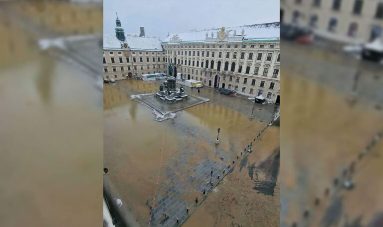 Wasser-Chaos in der Hofburg: Historisches Gebäude in Gefahr!