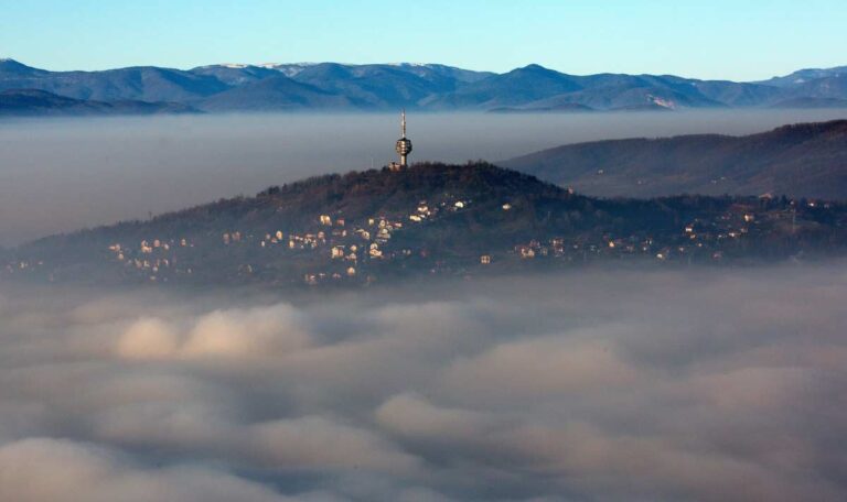 Zweithöchste Luftverschmutzung weltweit in Sarajevo gemessen