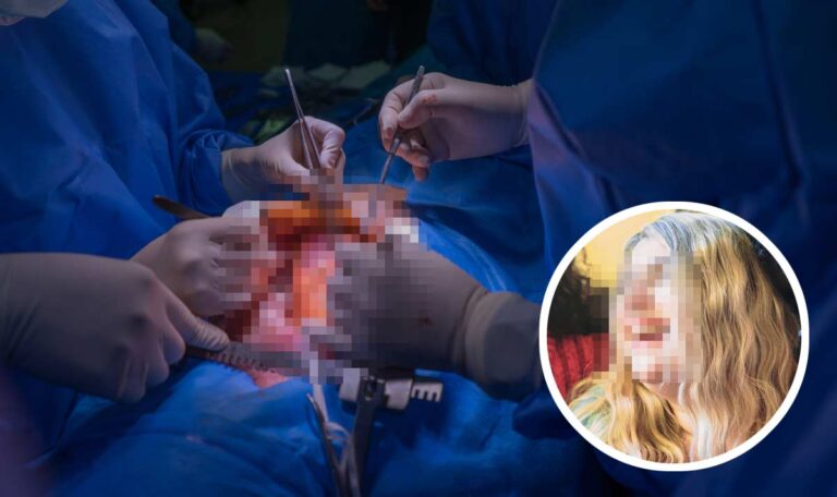22-Jährige mit Notoperation gerettet: 25 Kilogramm Tumor entfernt